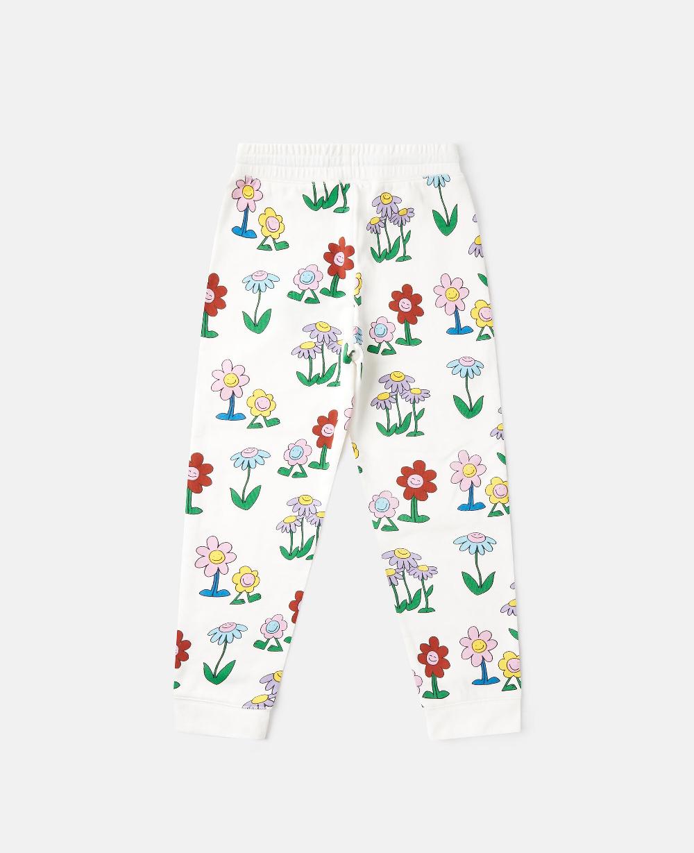 Stella Flower Print Drawstring Sweatpants