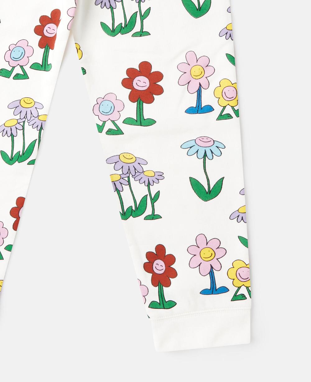 Stella Flower Print Drawstring Sweatpants
