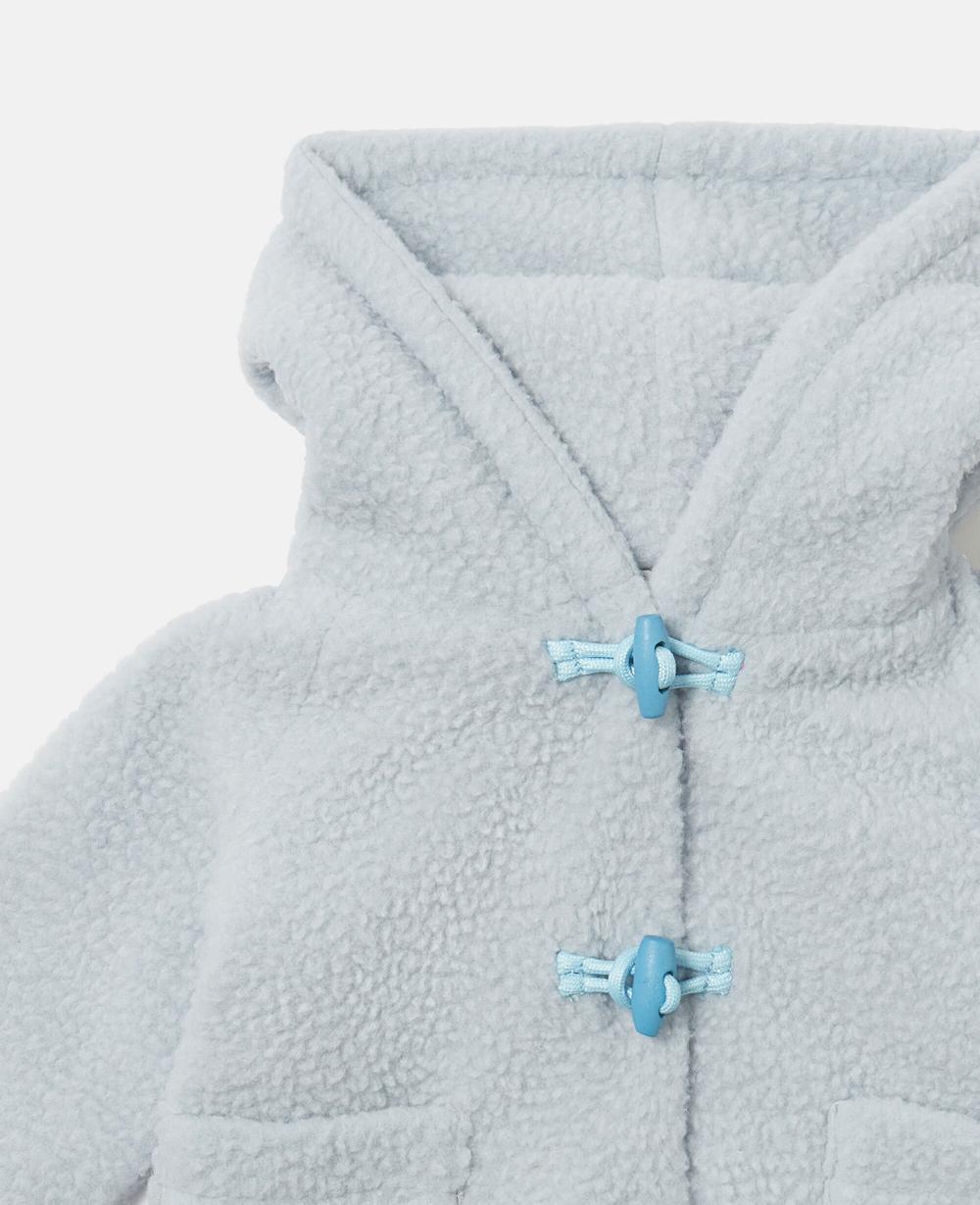 Stella Fluffy Hooded Teddy Coat