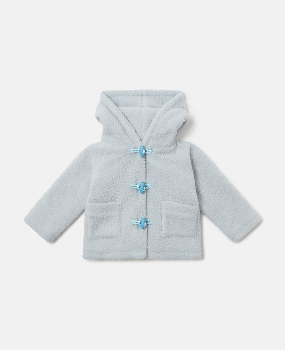 stella Fluffy Hooded Teddy Coat