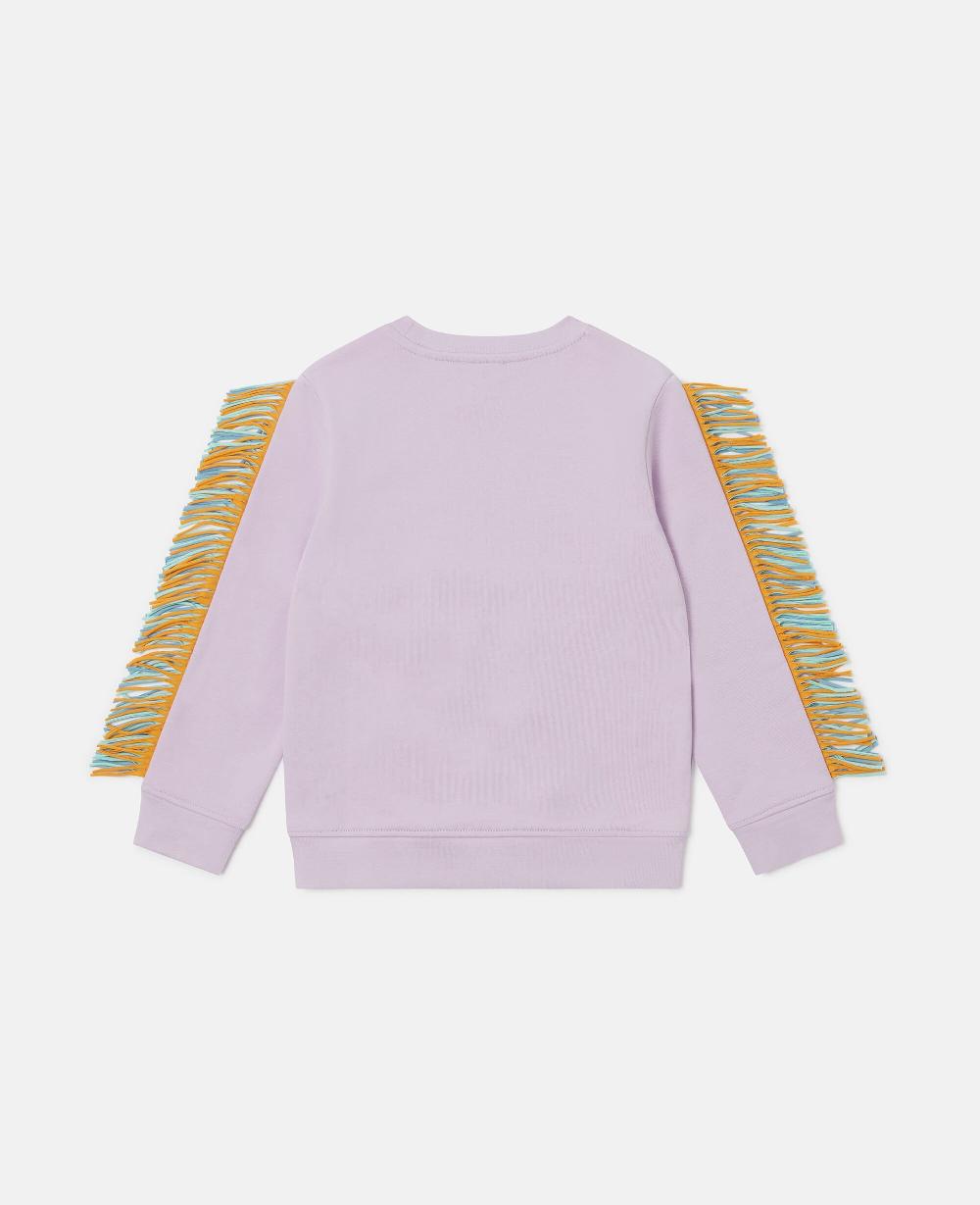 Stella Fringed Star Graphic Sweatshirt