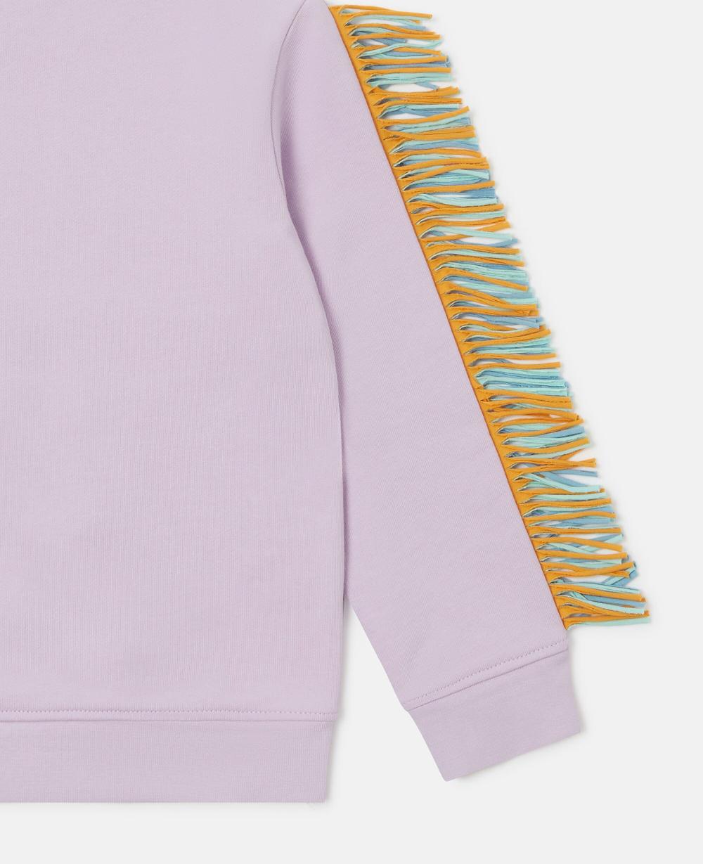 Stella Fringed Star Graphic Sweatshirt