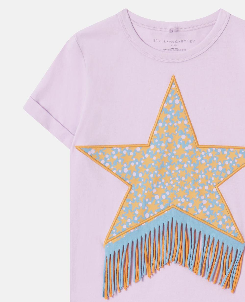 Stella Fringed Star Graphic T-Shirt