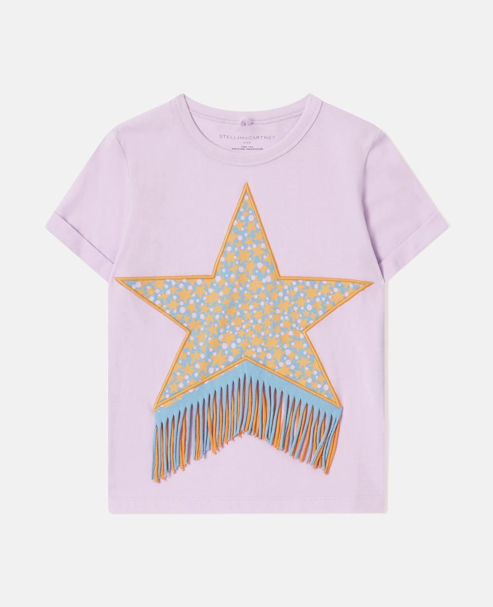 stella Fringed Star Graphic T-Shirt
