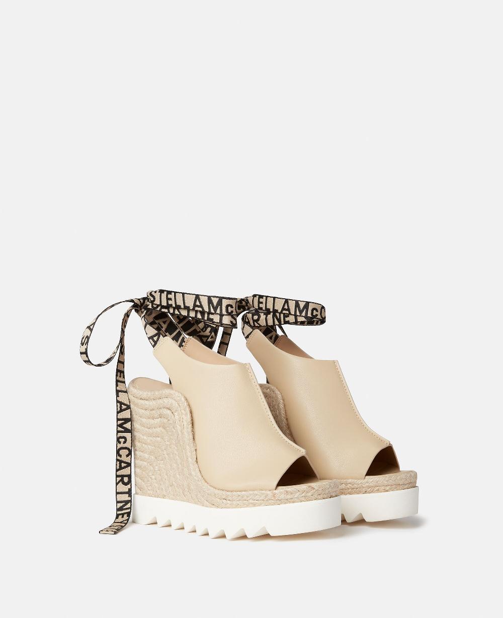 Stella Gaia Alter Mat Peeptoe Wedge Espadrilles