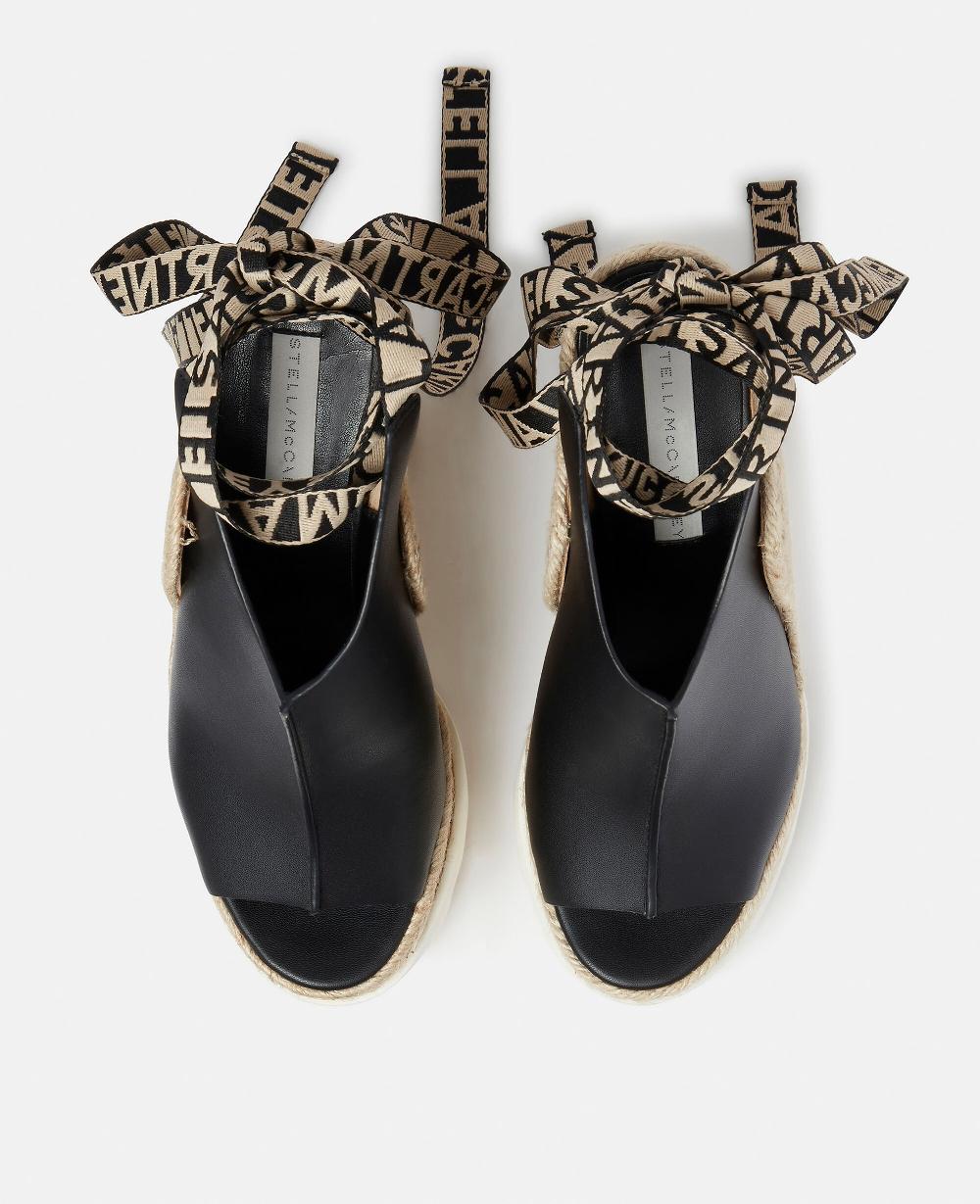 Stella Gaia Alter Mat Peeptoe Wedge Espadrilles