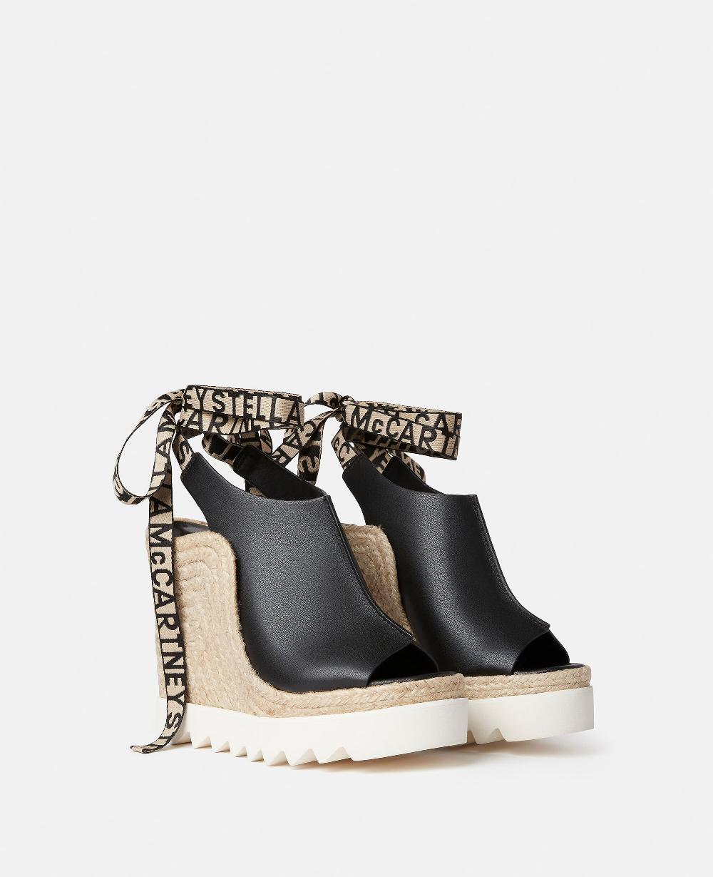 Stella Gaia Alter Mat Peeptoe Wedge Espadrilles
