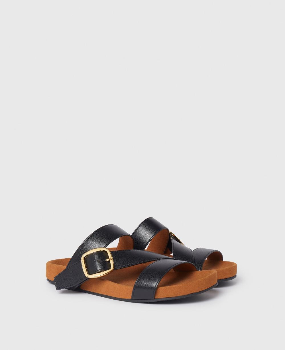 Stella Gaia Backless Buckle Sandals