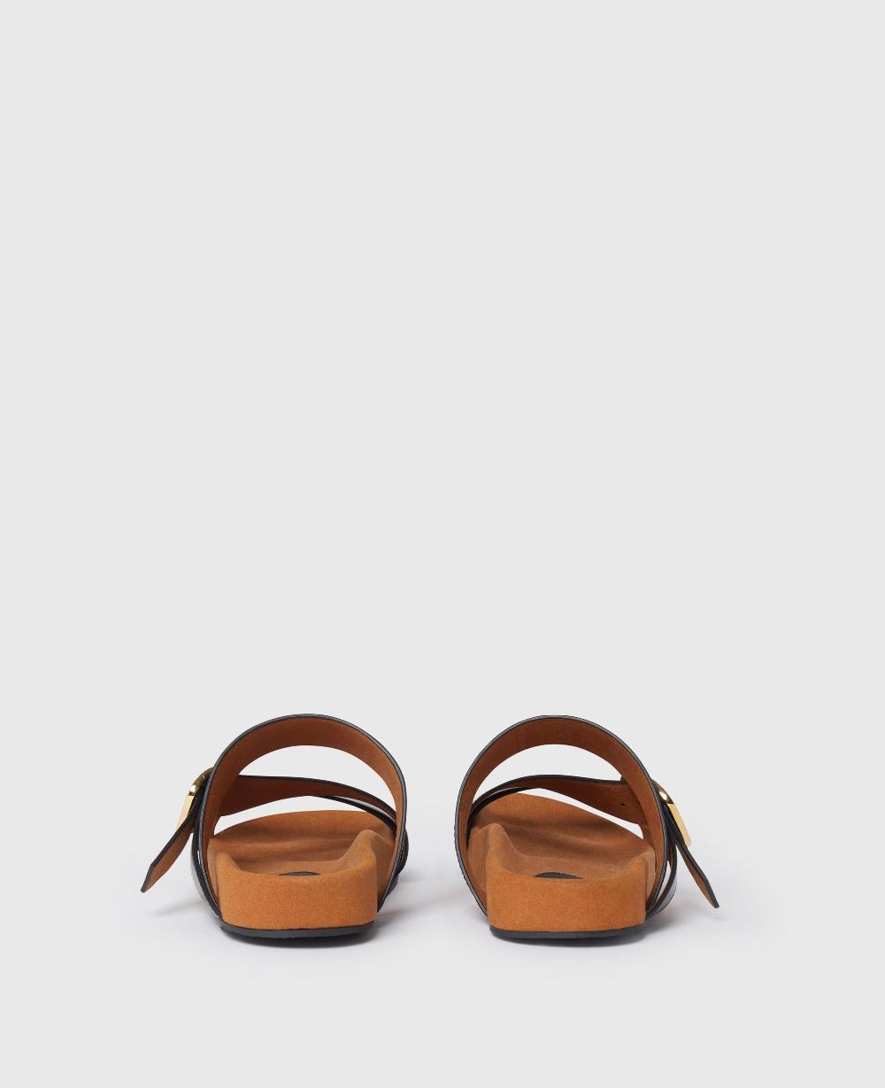 Stella Gaia Backless Buckle Sandals