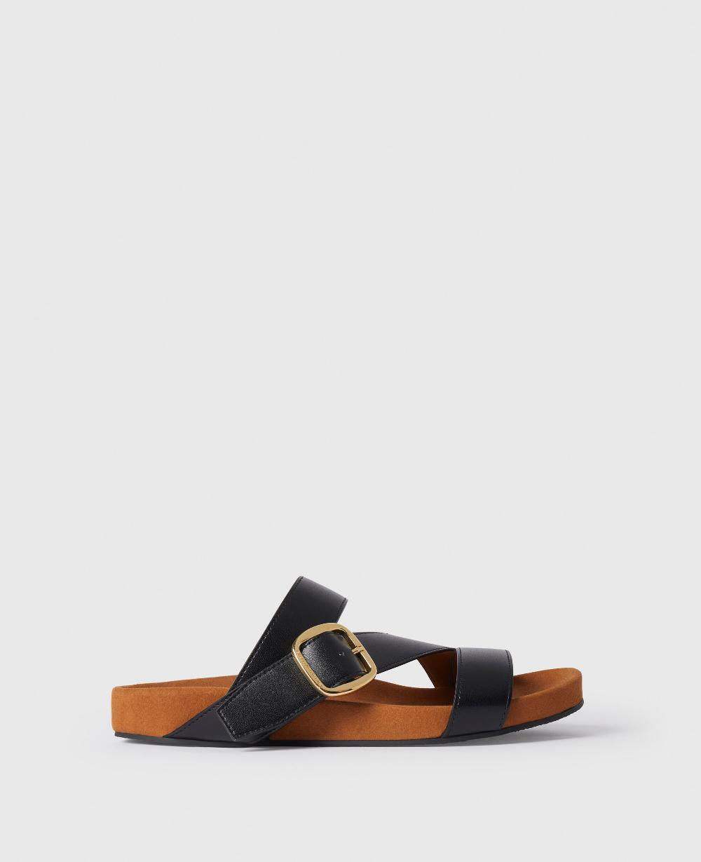 stella Gaia Backless Buckle Sandals