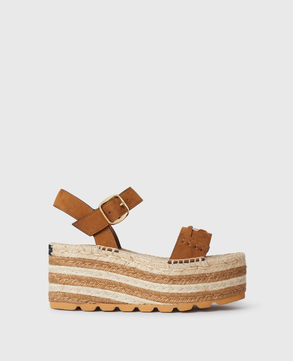 stella Gaia Platform Espadrille Wedges