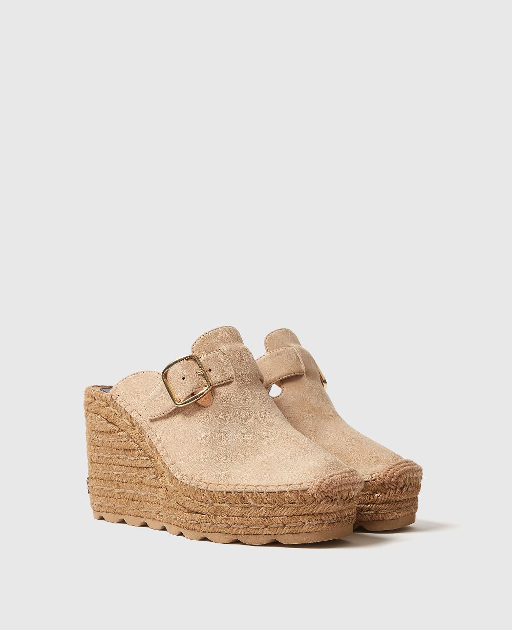 Stella Gaia Suede Clogs