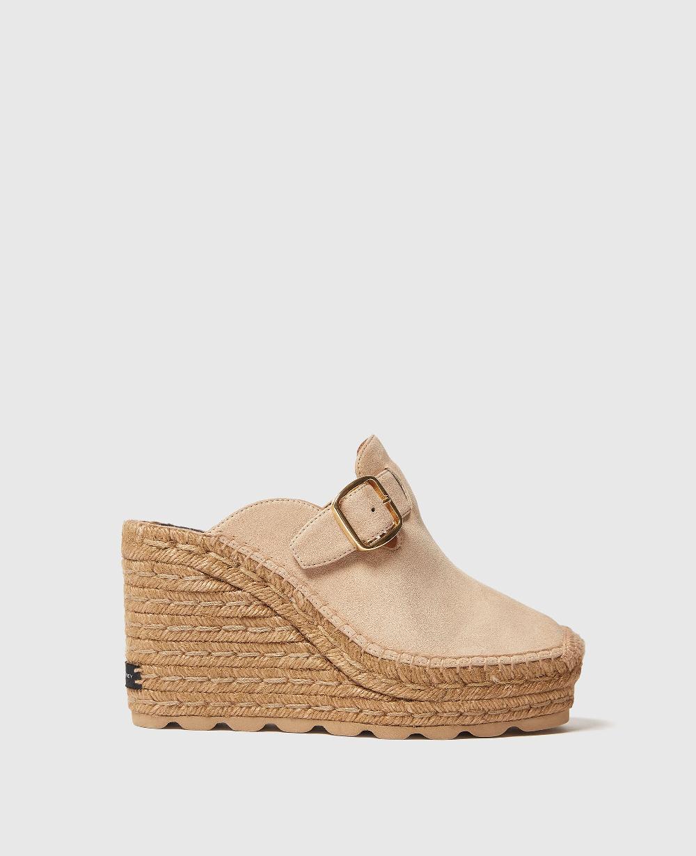 stella Gaia Suede Clogs
