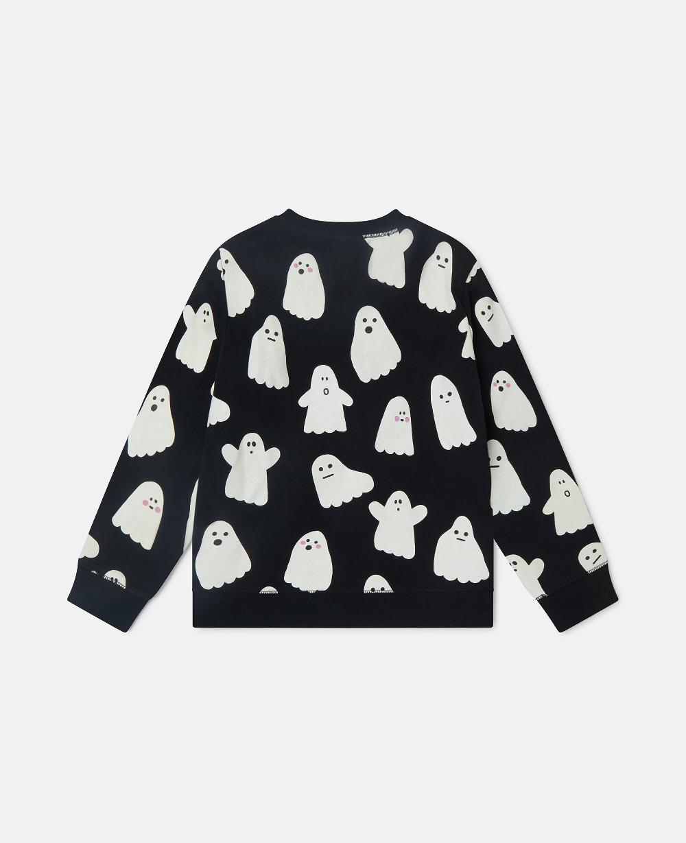 Stella Ghost Print Crewneck Sweatshirt
