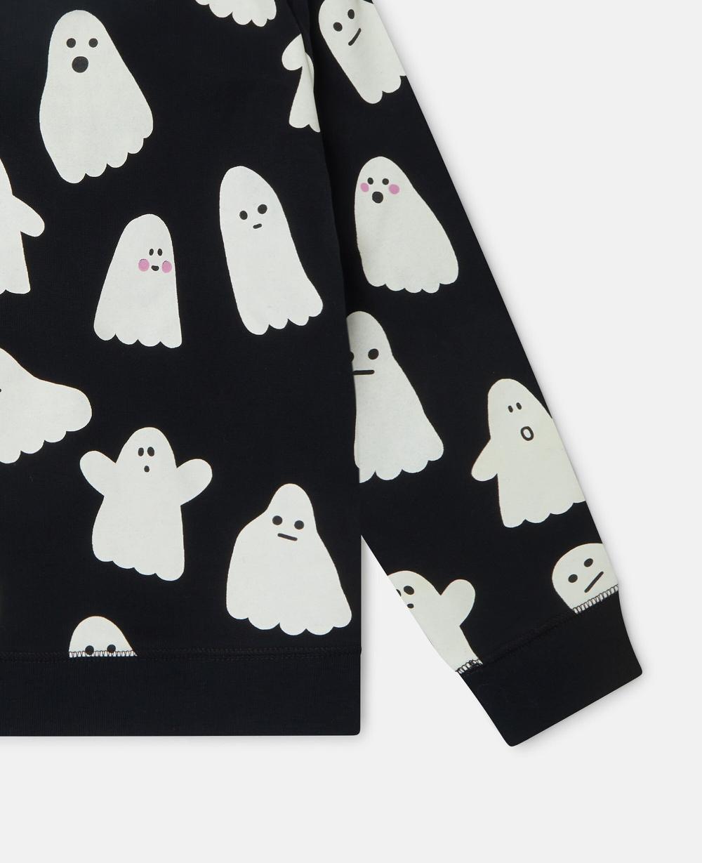 Stella Ghost Print Crewneck Sweatshirt