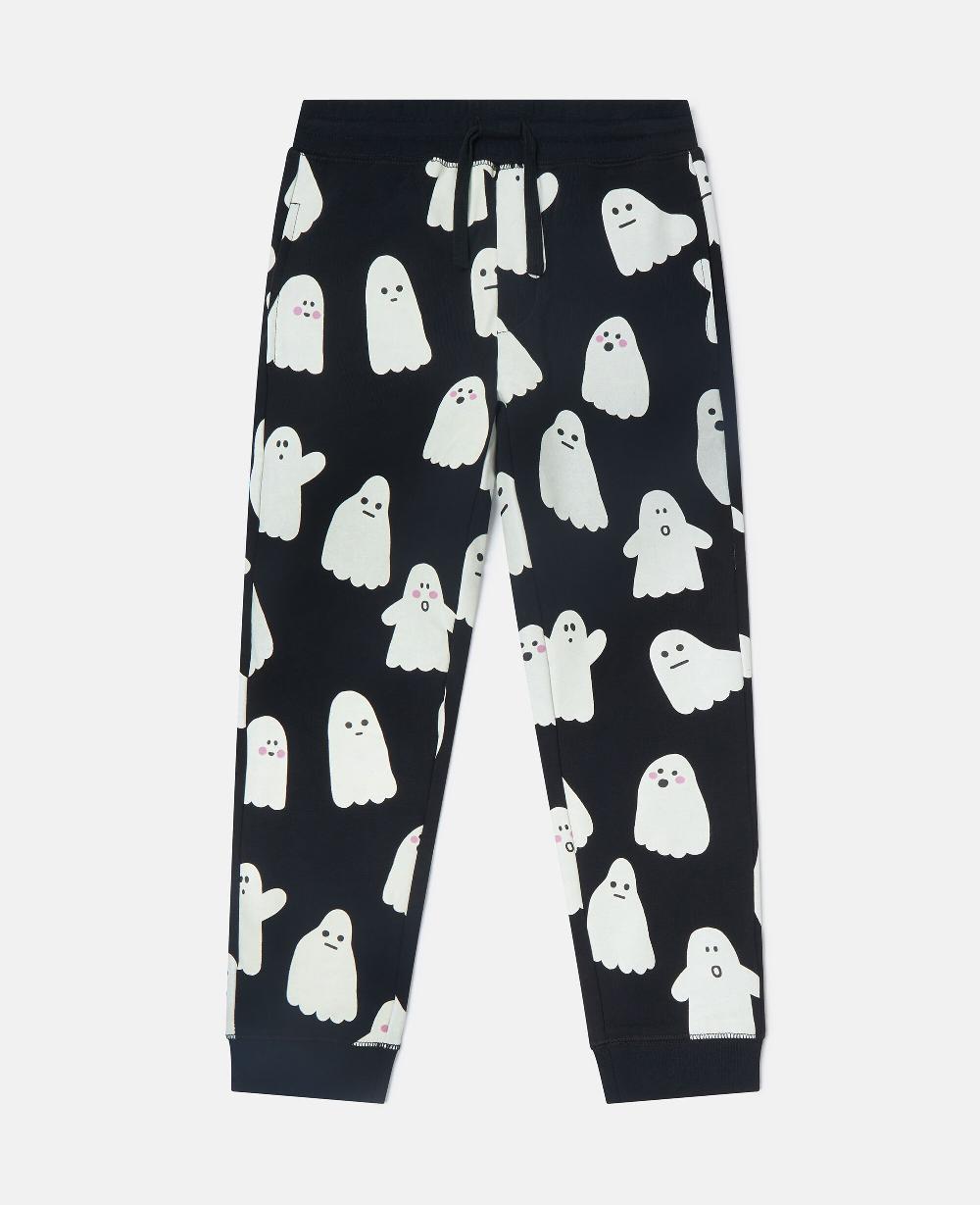 stella Ghost Print Drawstring Sweatpants