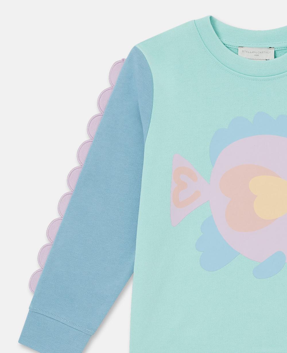 Stella Graphic Sweatshirt And Short Set