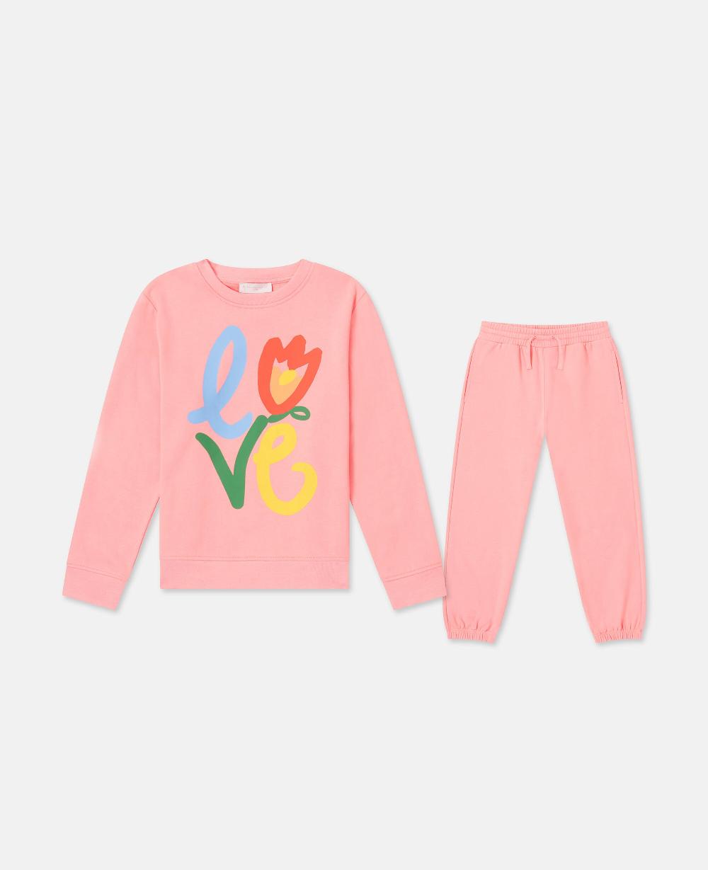 stella Graphic Sweatshirt And Sweatpant Set