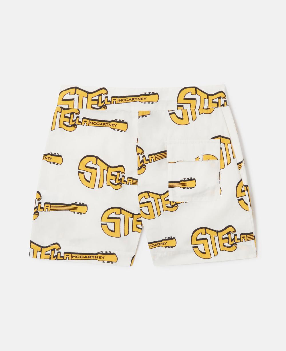 Stella Guitar Print Shorts