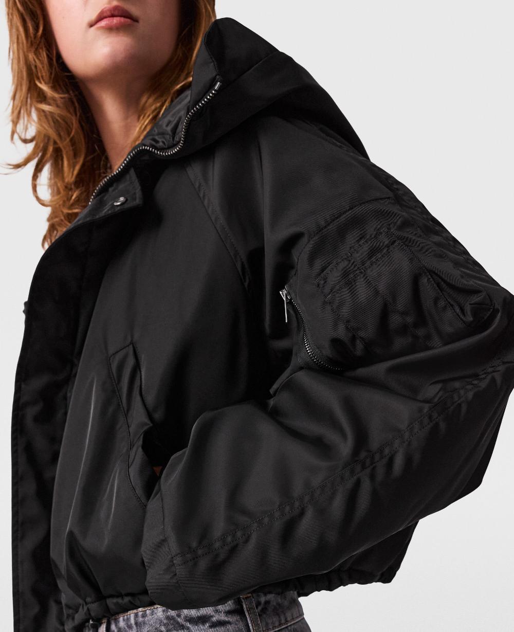 Stella High-Neck Long-Sleeve Jacket