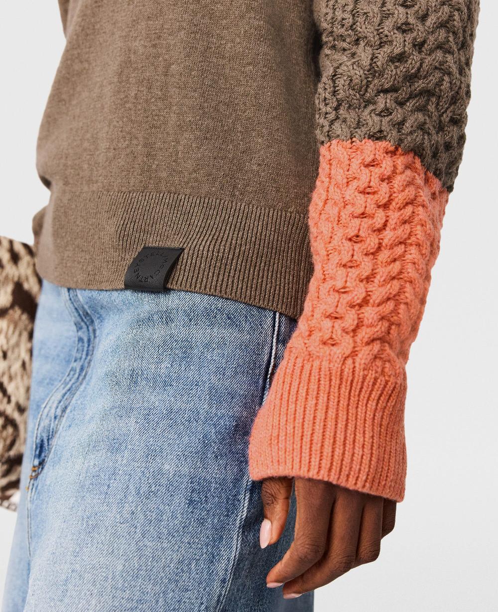 Stella Hybrid Knit Crewneck Jumper