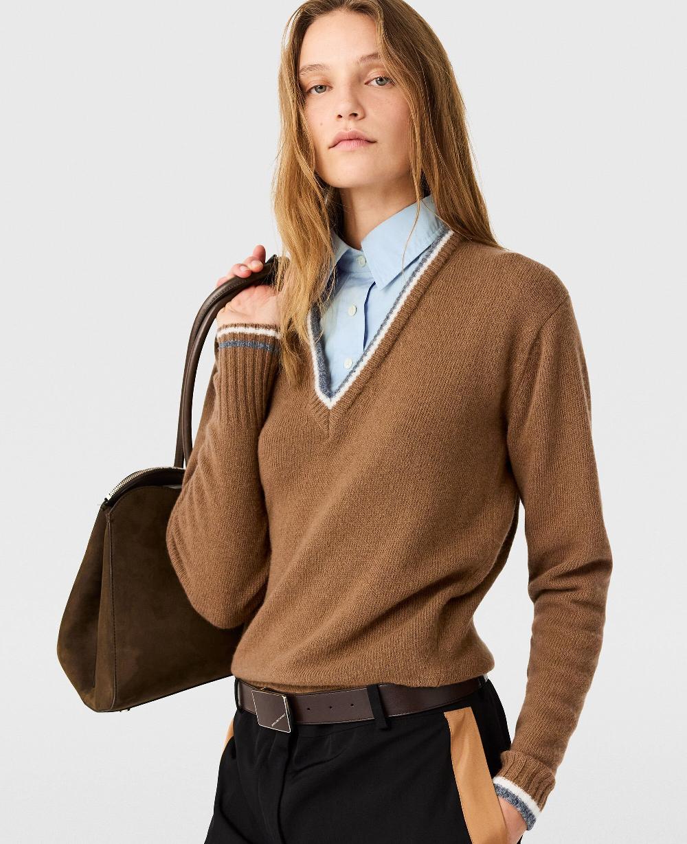 Stella Hybrid Knit Shirt Jumper