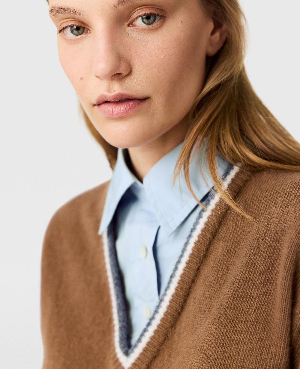 Stella Hybrid Knit Shirt Jumper