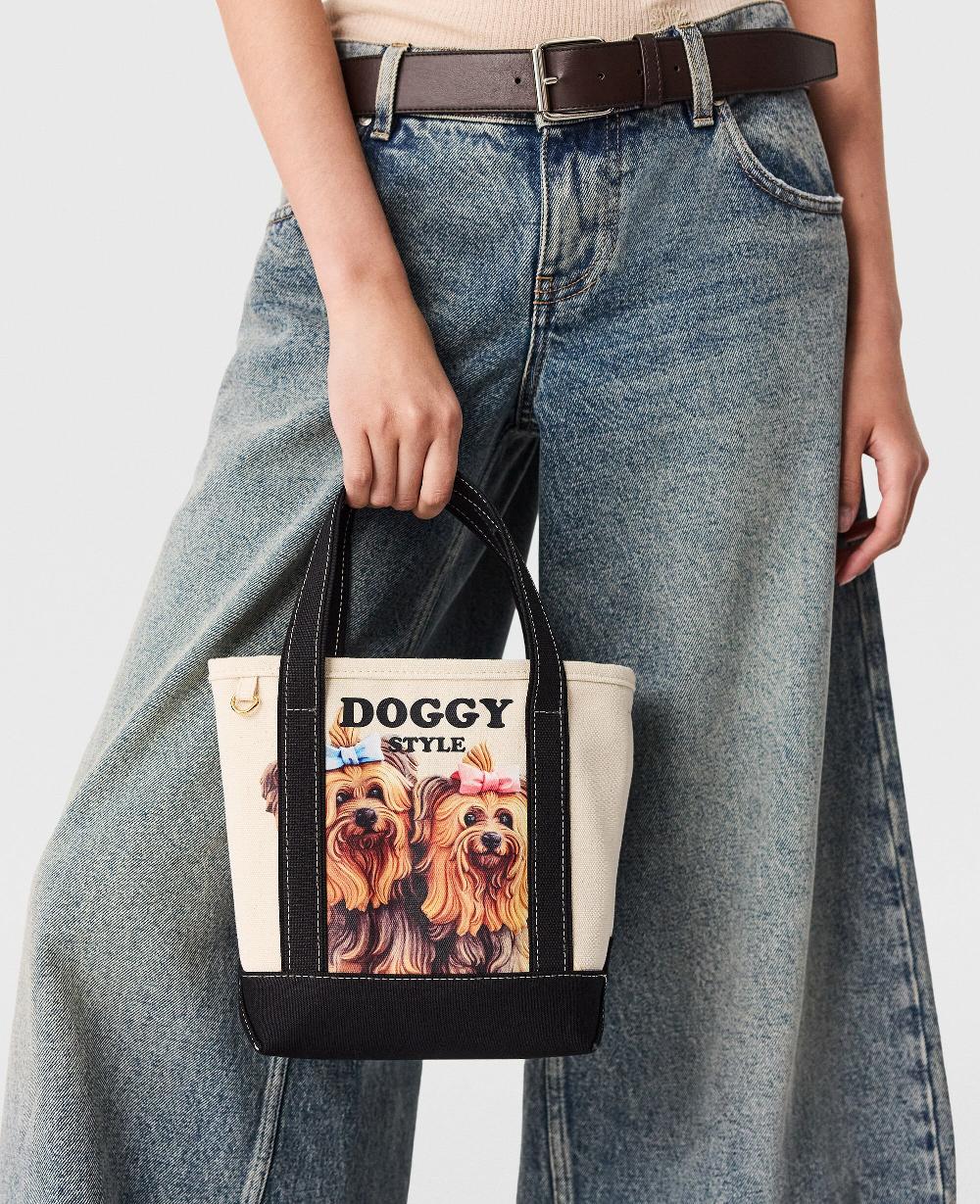 Stella Jeff Koons Doggy Style Crossbody Tote Bag