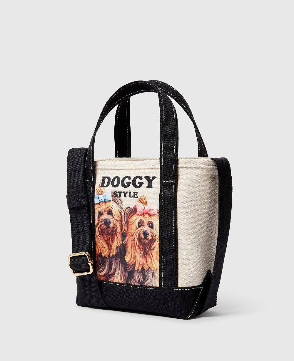 Stella Jeff Koons Doggy Style Crossbody Tote Bag