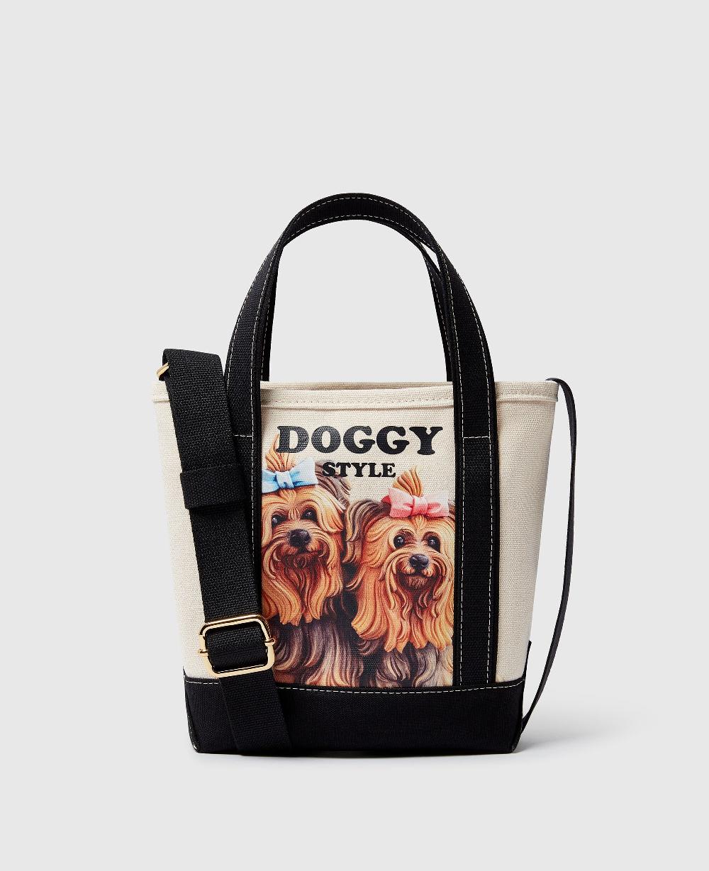 stella Jeff Koons Doggy Style Crossbody Tote Bag