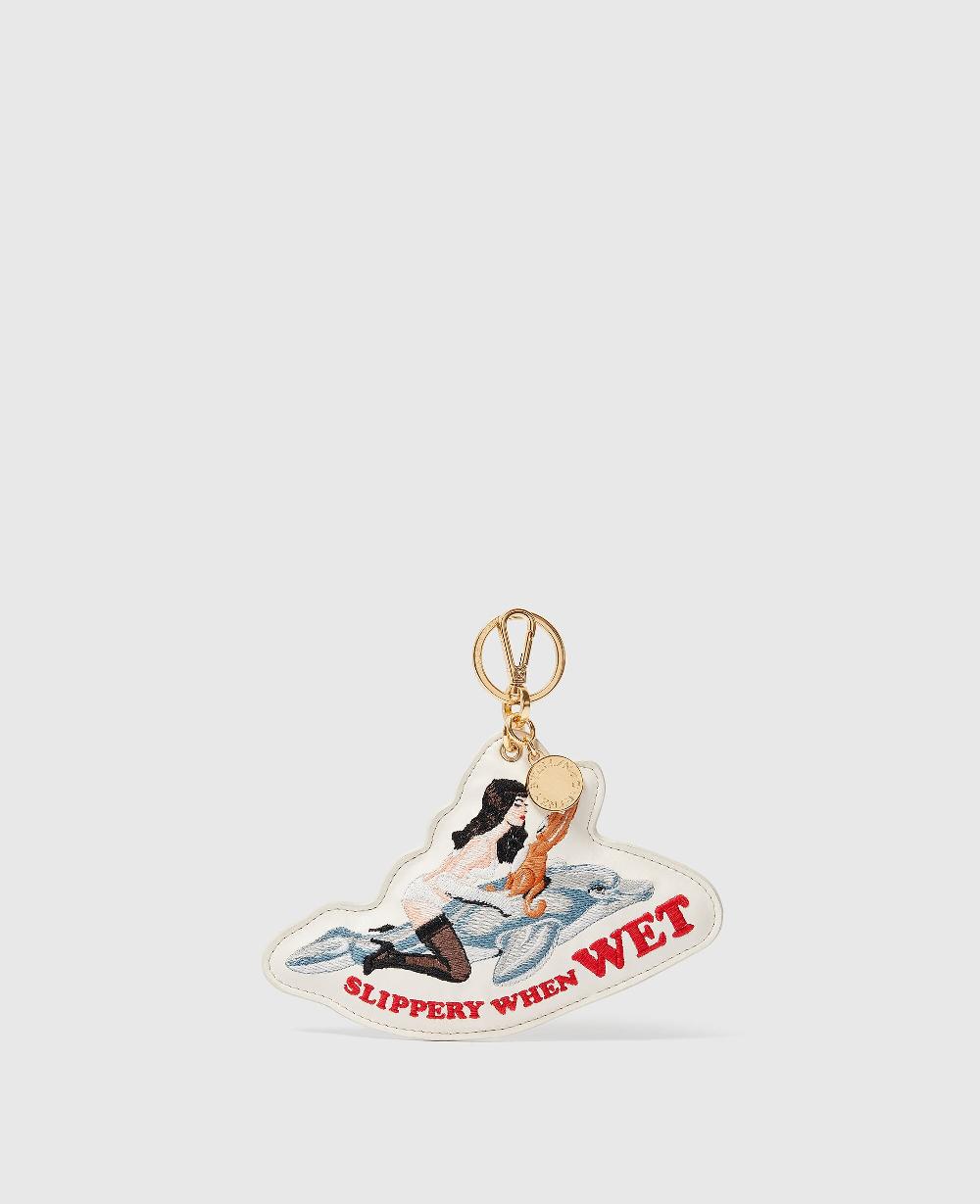 stella Jeff Koons Slippery When Wet Keyring