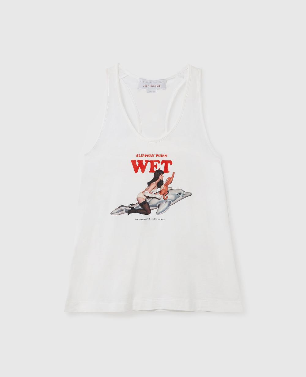 stella Jeff Koons Slippery When Wet Tank