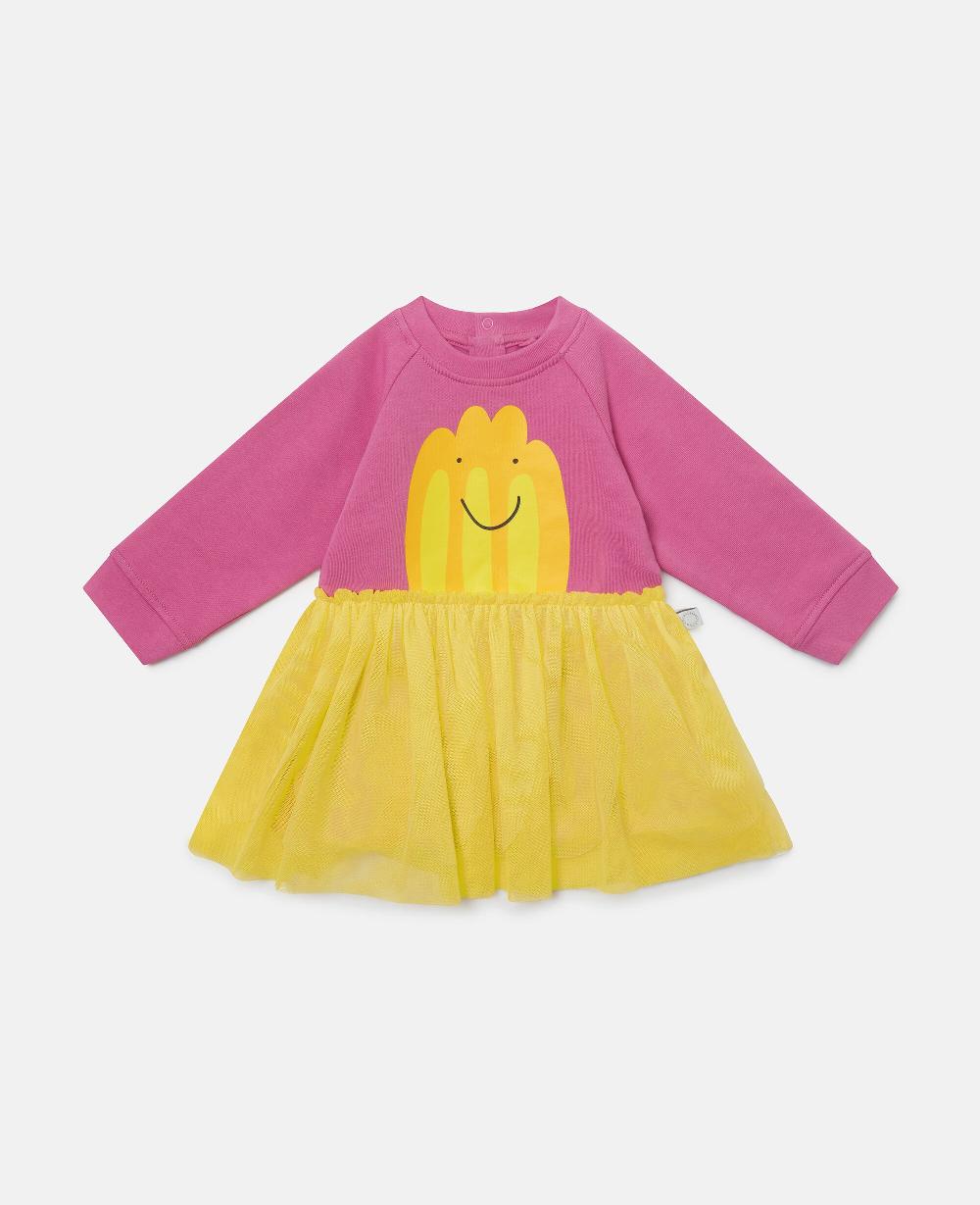 stella Jelly Graphic Tulle Dress