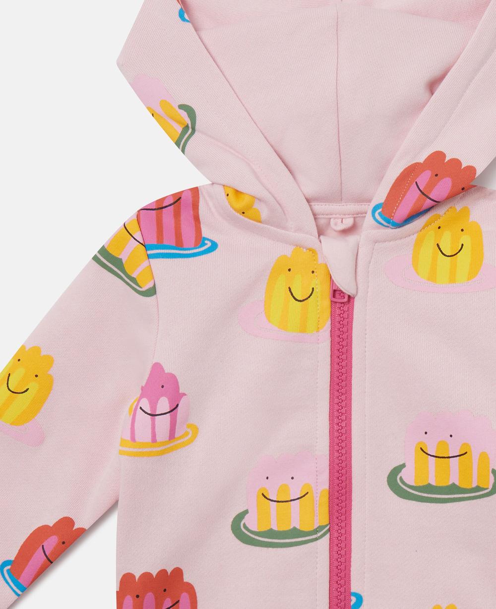 Stella Jelly Print Full-Zipper Hoodie