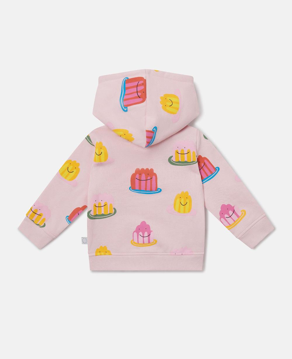 Stella Jelly Print Full-Zipper Hoodie