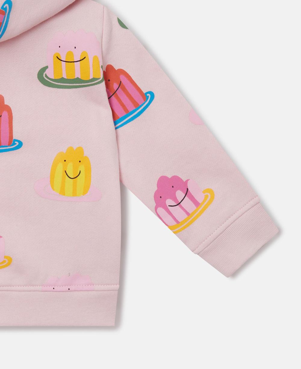 Stella Jelly Print Full-Zipper Hoodie