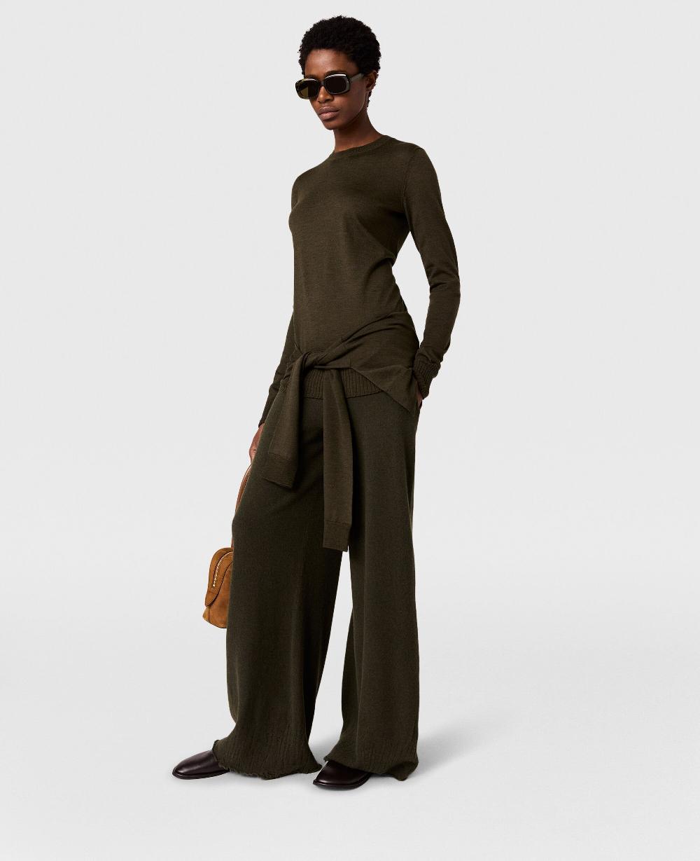 Stella Knit Straight-Leg Pants