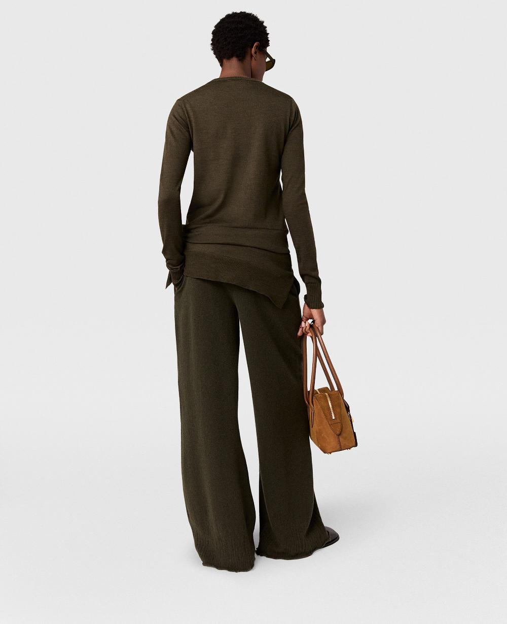 Stella Knit Straight-Leg Pants