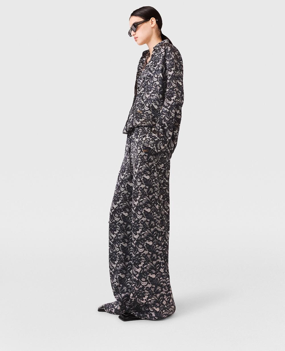 Stella Lace Print Oversized Drawstring Pants