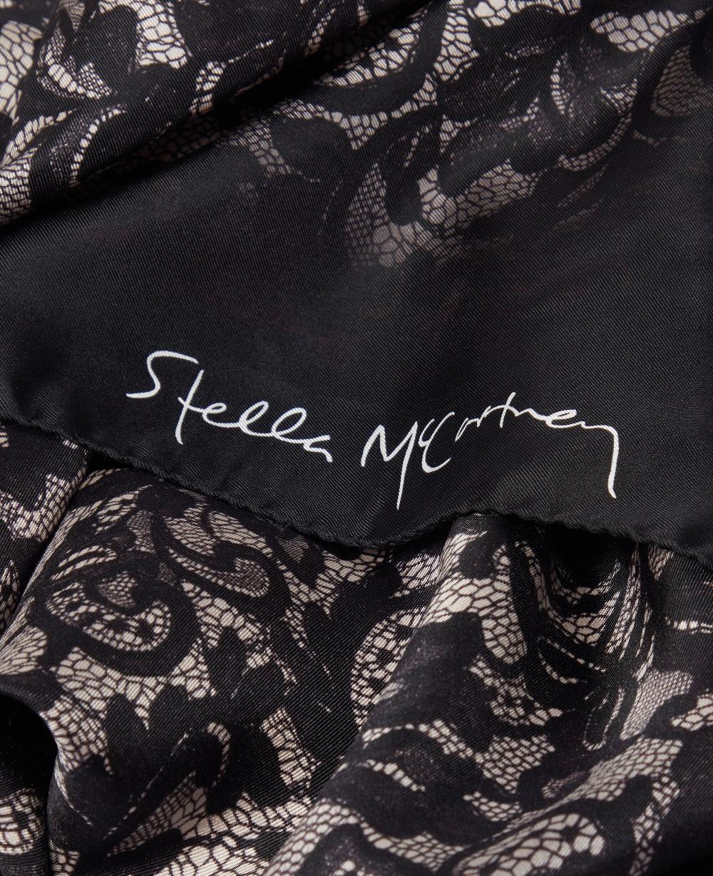 Stella Lace Print Square Scarf