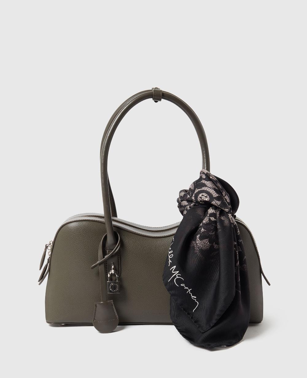 Stella Lace Print Square Scarf