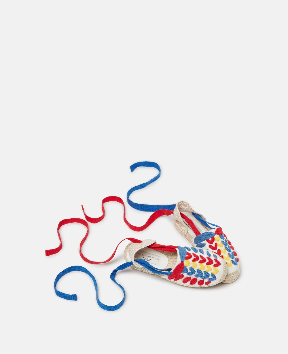 Stella Lace-Up Espadrille Sandals