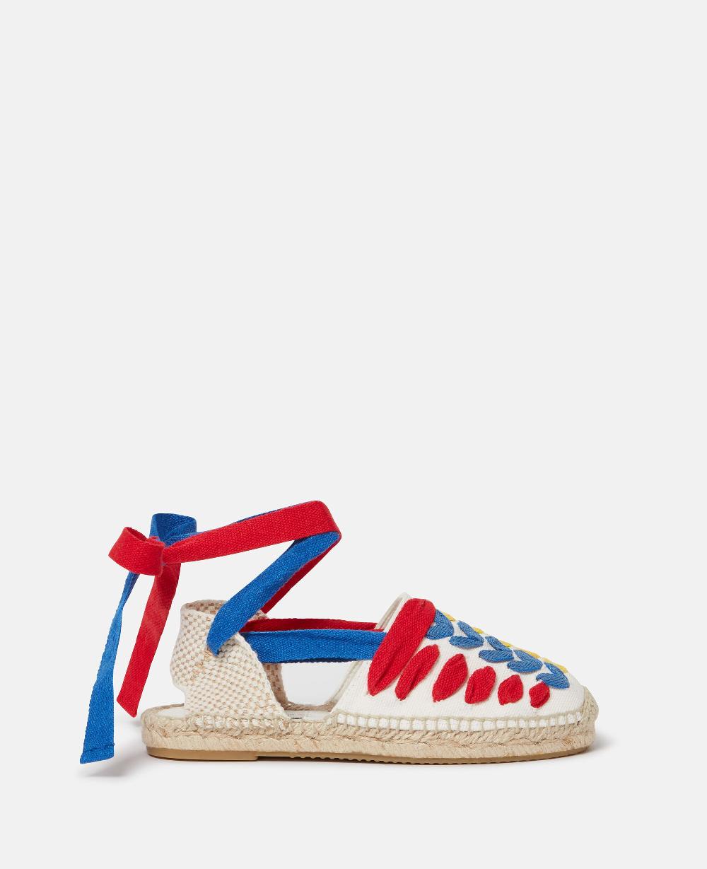 stella Lace-Up Espadrille Sandals