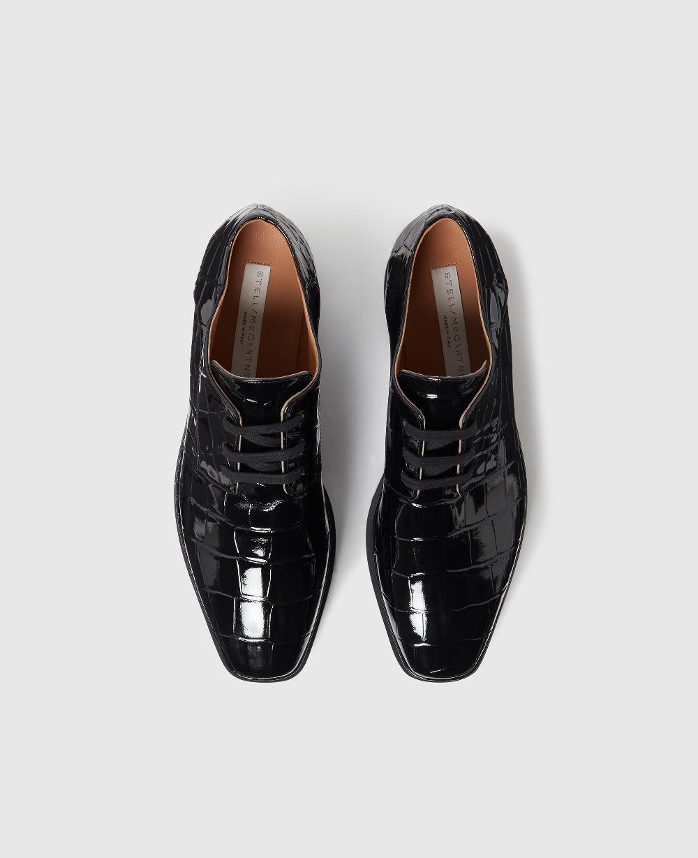 Stella Limited-Edition Elyse Crocodile Platforms