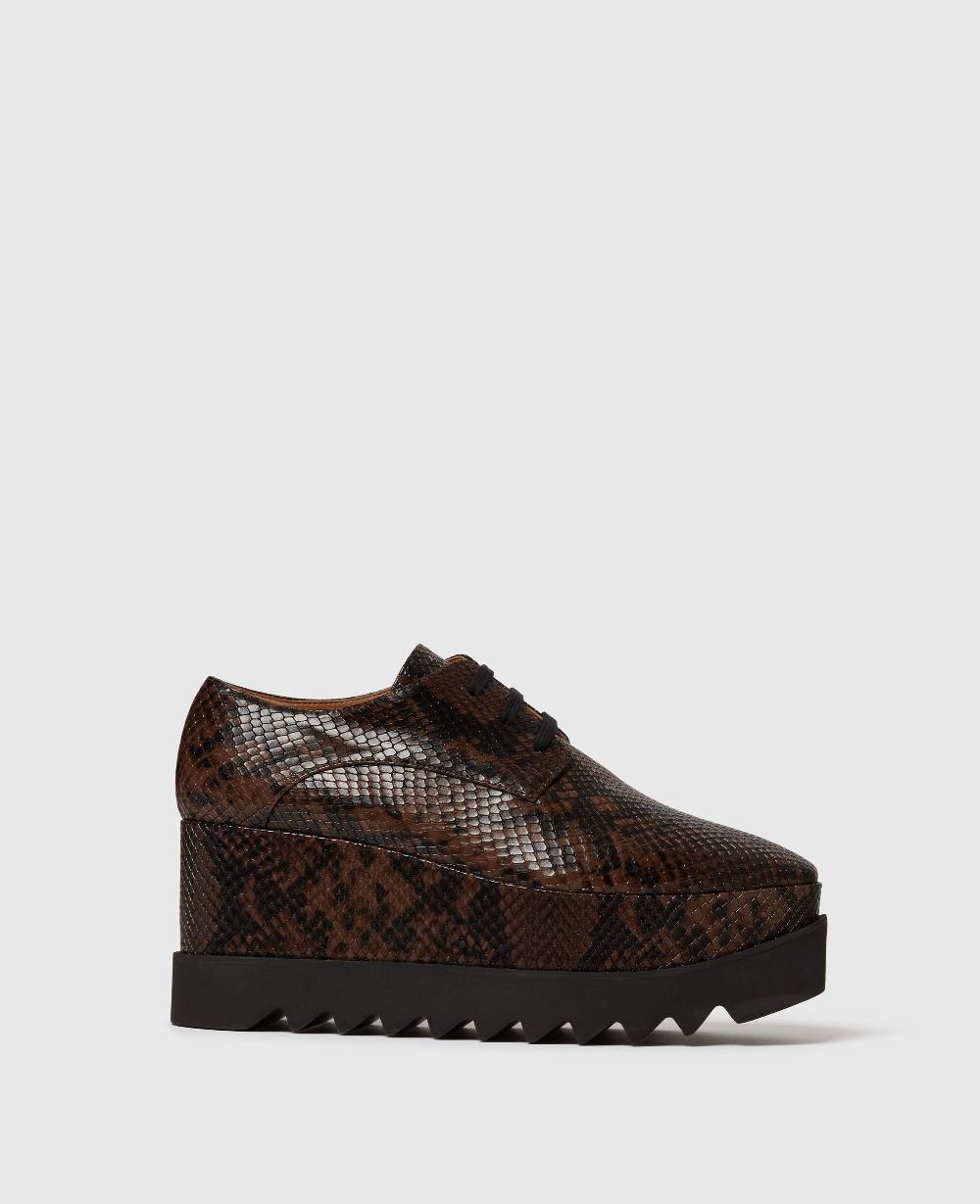 stella Limited-Edition Elyse Snake Platforms