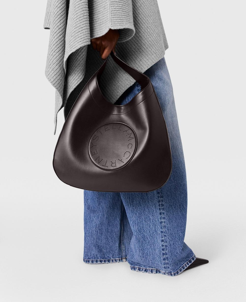 Stella Logo Belt Slouchy Hobo Bag