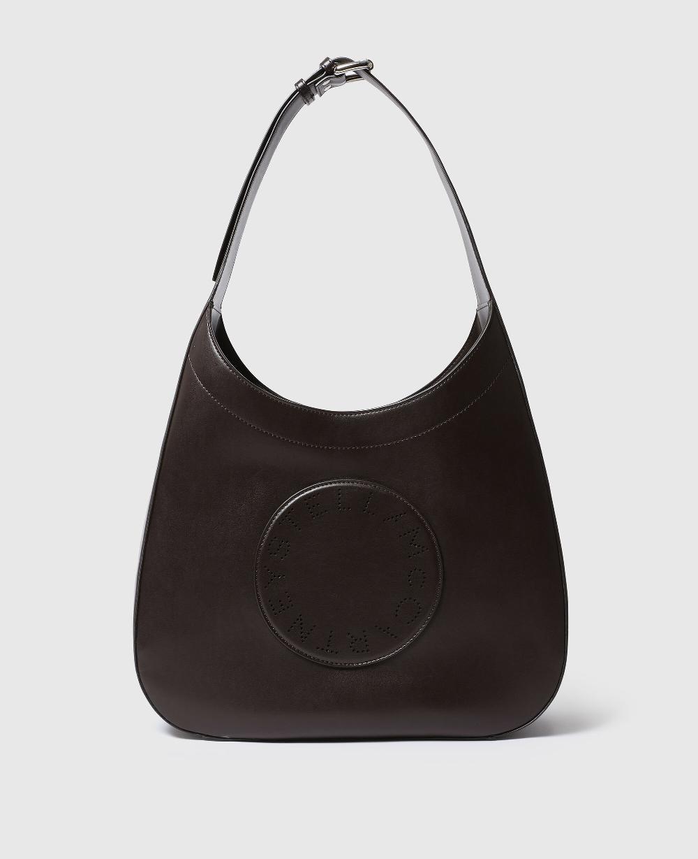 stella Logo Belt Slouchy Hobo Bag