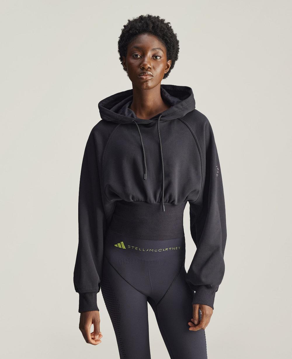 Stella Logo Cropped Hoodie