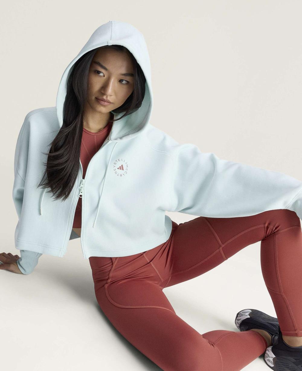 Stella Logo Cropped Hoodie