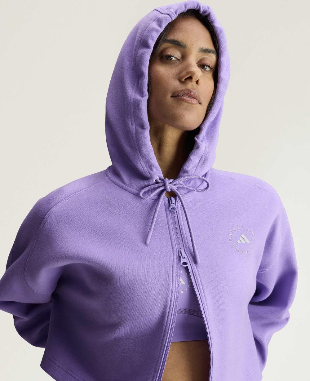 Stella Logo Cropped Hoodie